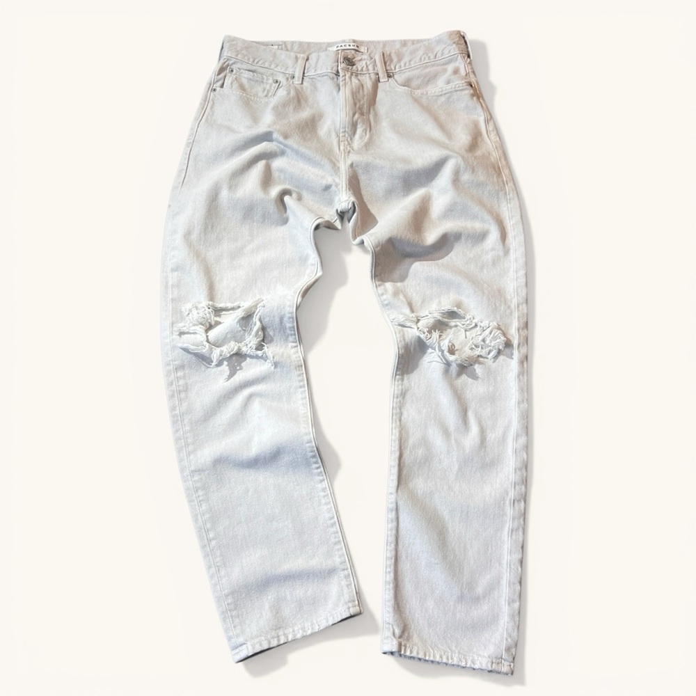 PACSUN Distressed Slim Taper Grey Jeans, Men’s Sz 32x32